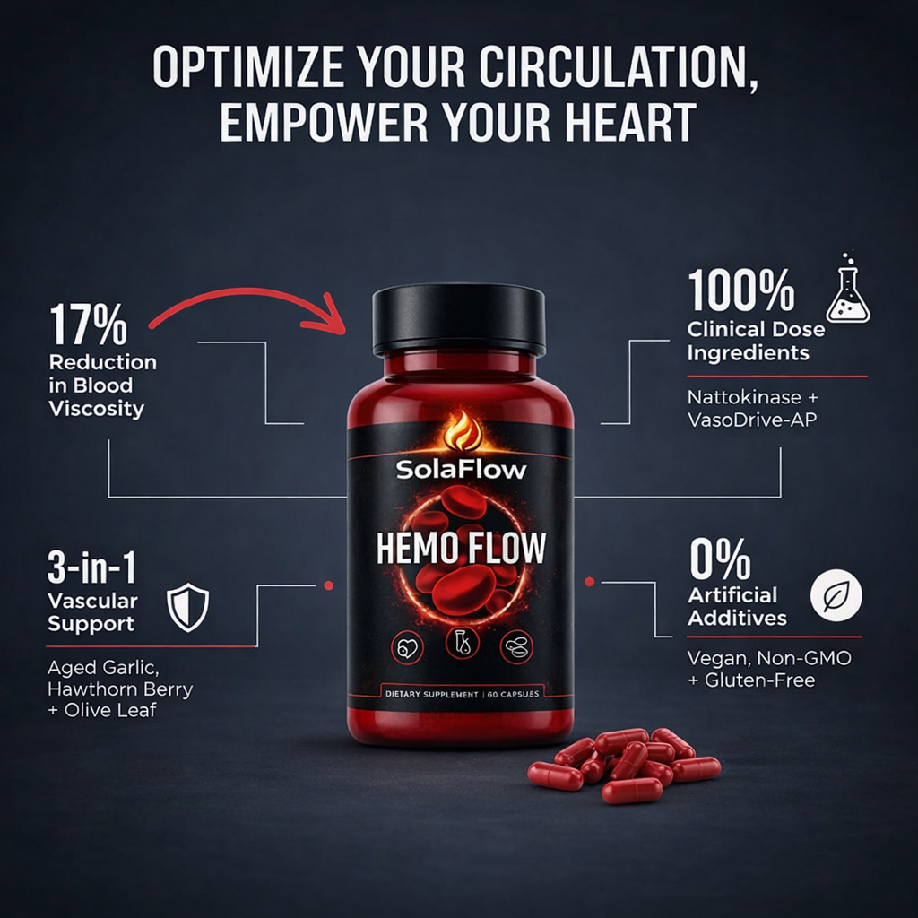 Ascendant Hemo Flow - Blood Pressure & Circulation Support (60 Capsules)
